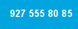927 555 80 85 927 555 80 85